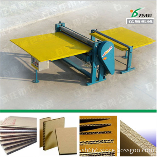 Wax coating machine for paperboard caron wax coating machine